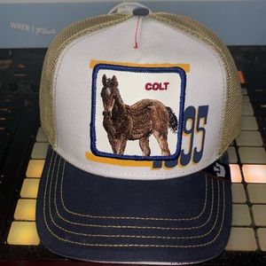 GOORIN BROS FRIDAY DROP LIMITED EDITION “HARDLY MALT KNOW Er” TRUCKER HAT.